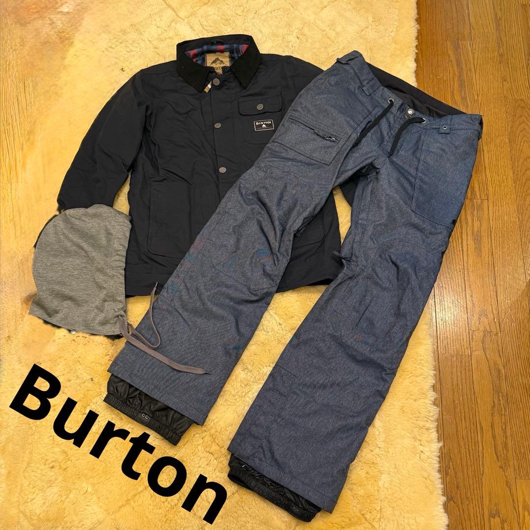 送料込！Burton スノーボードウェア 上下セットアップ バートン