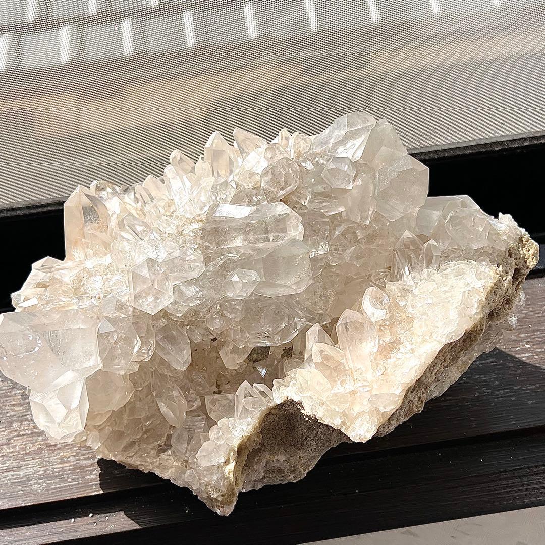 ごつい　最高級　聖地ヒマラヤ マニハール産　高波動 天然水晶クラスター