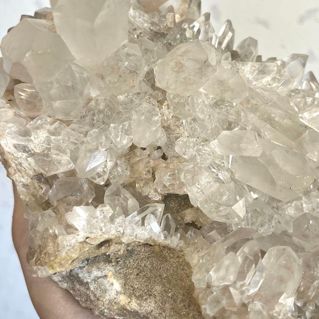 ごつい　最高級　聖地ヒマラヤ マニハール産　高波動 天然水晶クラスター