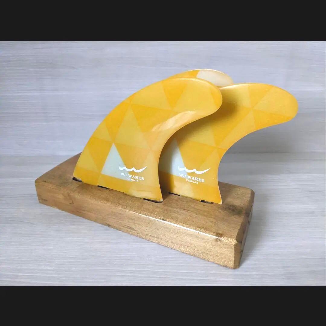 FCS トライフィン Mサイズ キモノフィン 鱗文様