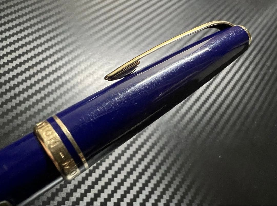 極美品 モンブラン ジェネレーション ネイビー F 細字 万年筆