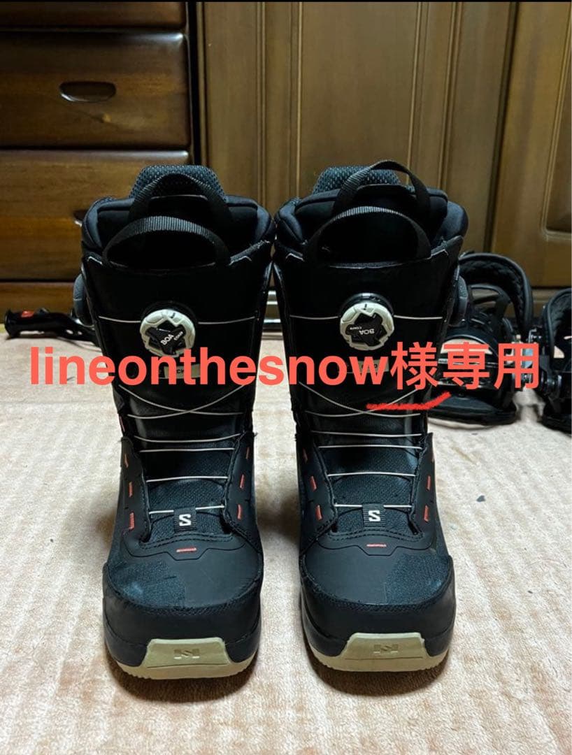 スノーボード SALOMON ECHO DUALBOA WIDE 25.0cm