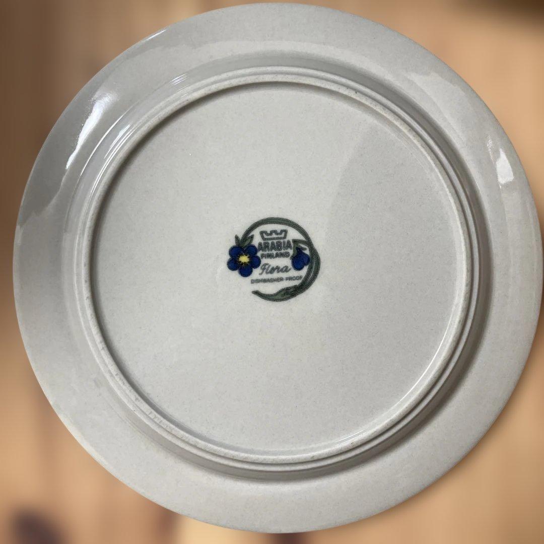 ARABIAエステリ・トムラ/Flora/フローラ24cmプレート1枚