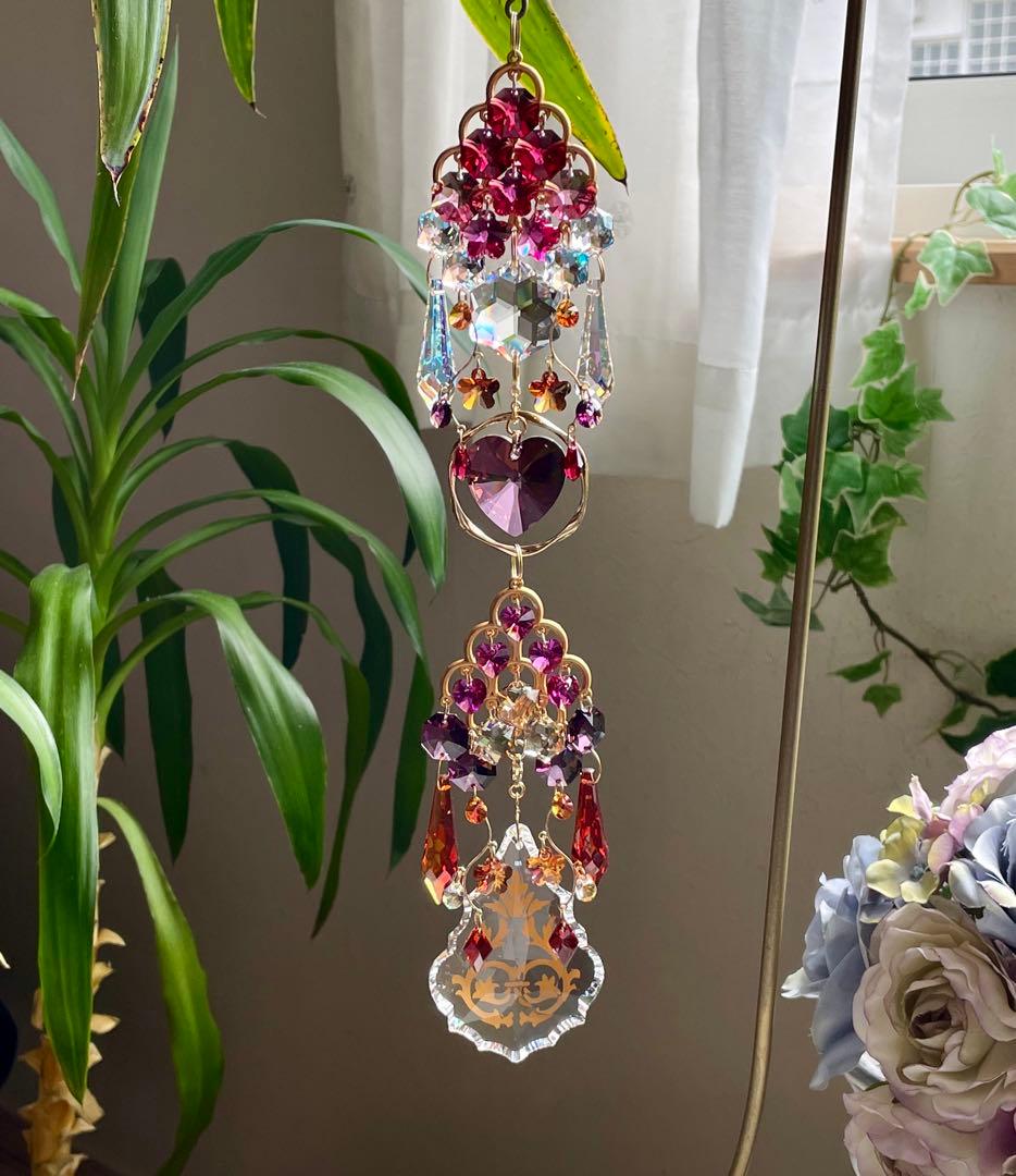 サンキャッチャー スワロフスキー aphrodite様おまとめページ