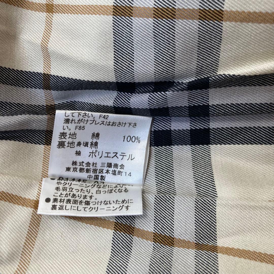 ay.n 　バーバリーブルーレーベル　トレンチコート　ノバチェック