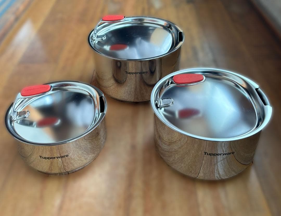 タッパーウェア　コンパクトクックウェア