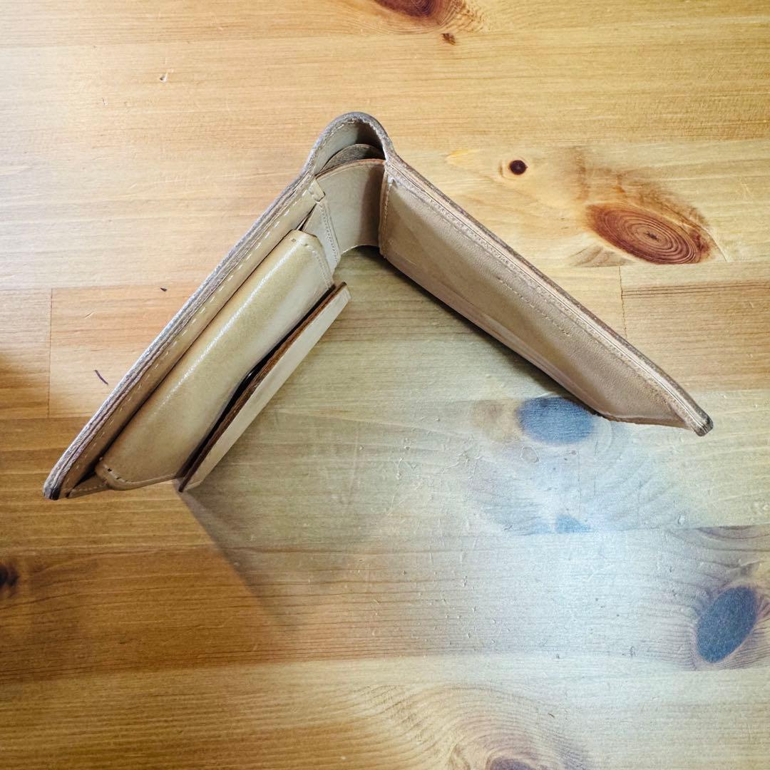 l*é様 エンダースキーマ 財布 half wallet 折り財布 ヌメ革 ナチ