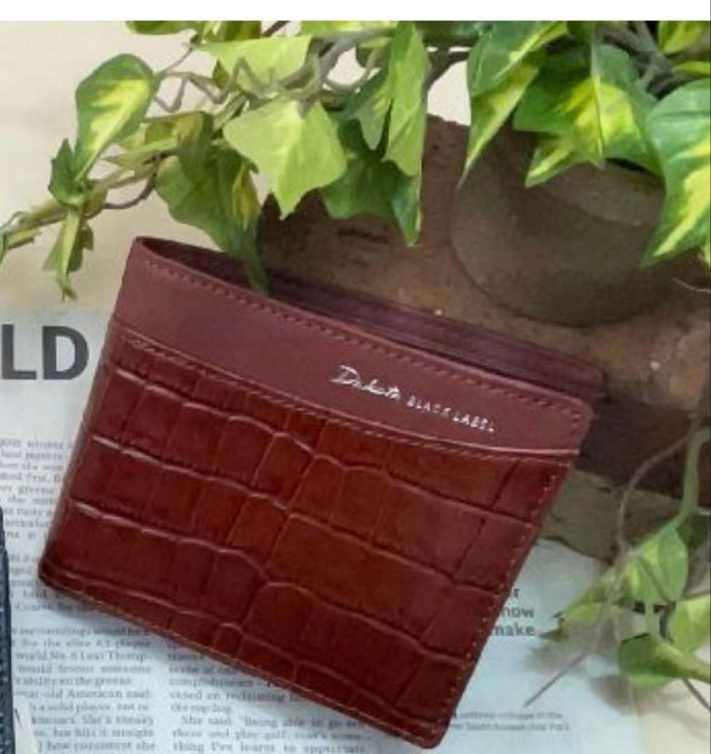 【新品】Dakota 折り財布 ブラックレーベル 定価￥16500 ダコタメンズ