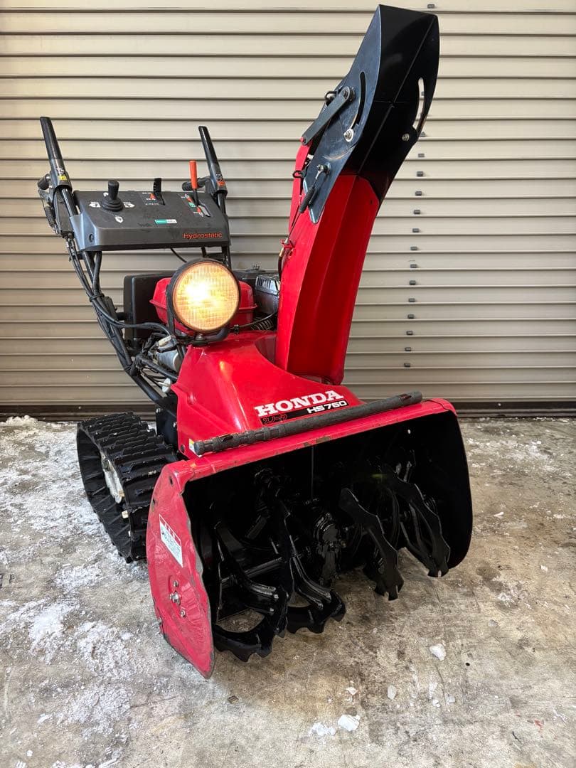 道内販売　HONDA除雪機 hs760 実働