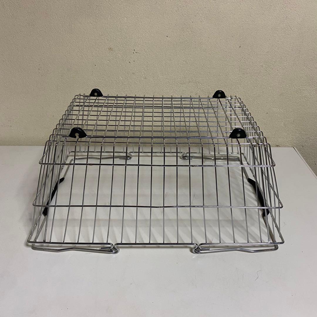 10セット メッシュバスケット カゴ 縦×横32×45cm 深さ18cm 店舗品