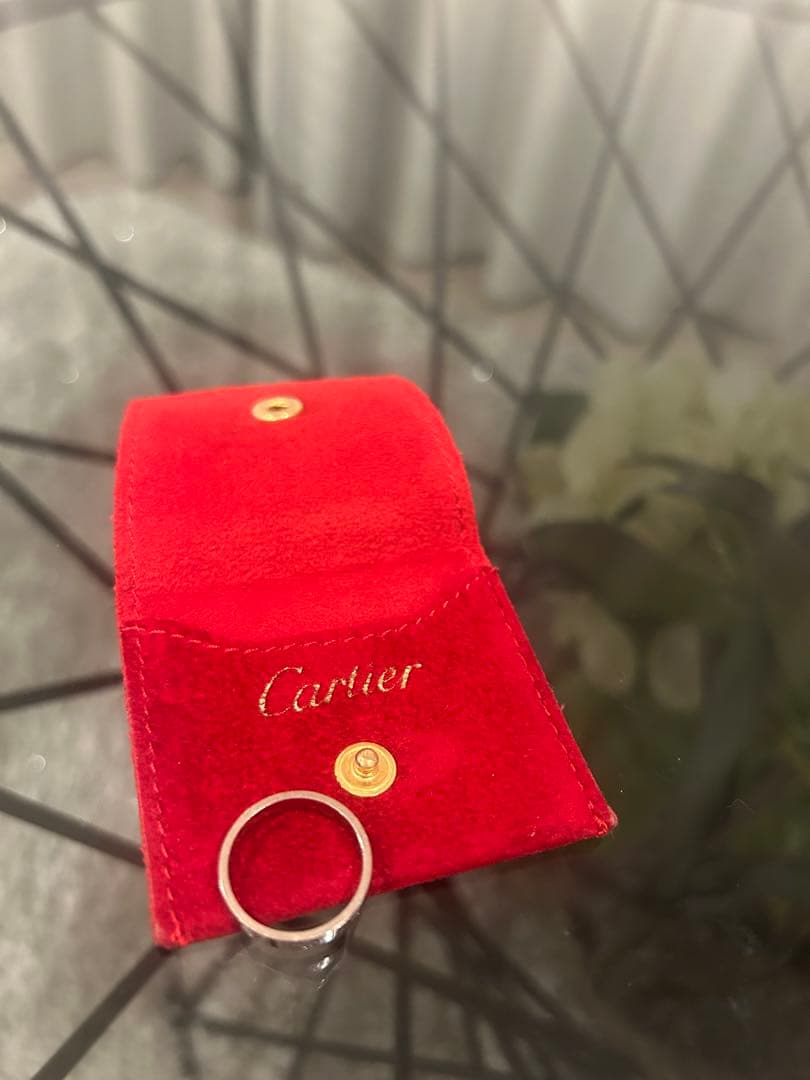 【N】Cartier カルティエ　ラブリング10号【訳アリ】