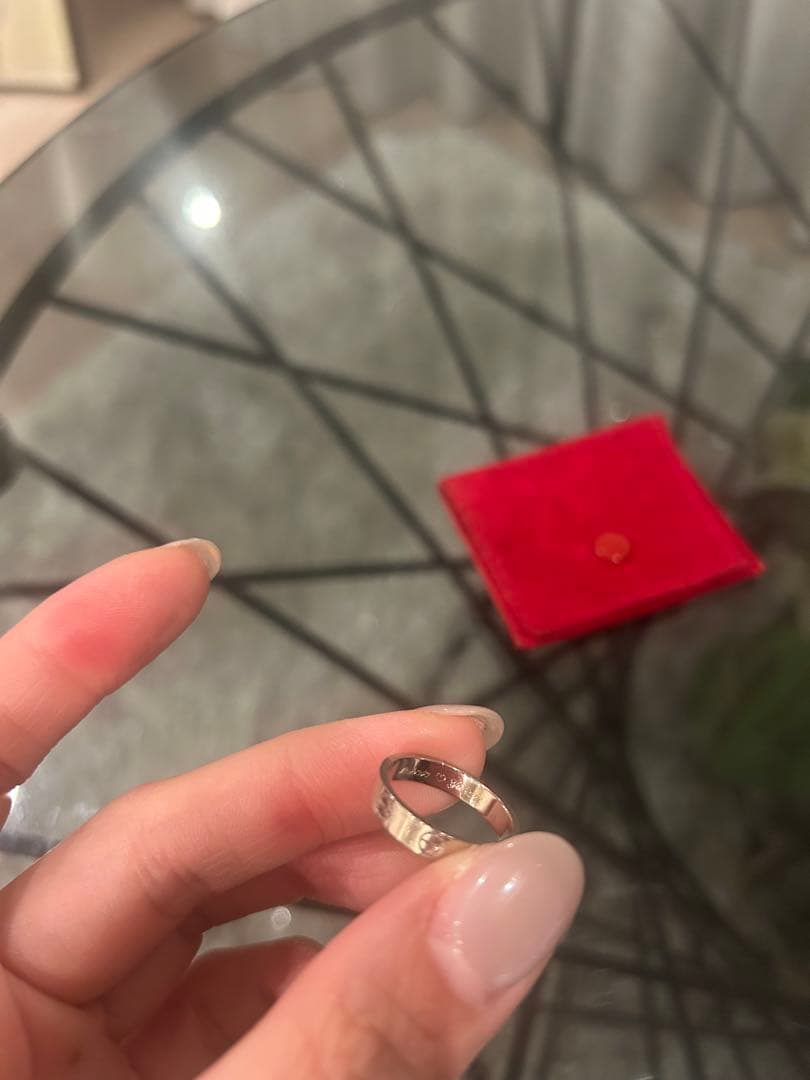 【N】Cartier カルティエ　ラブリング10号【訳アリ】