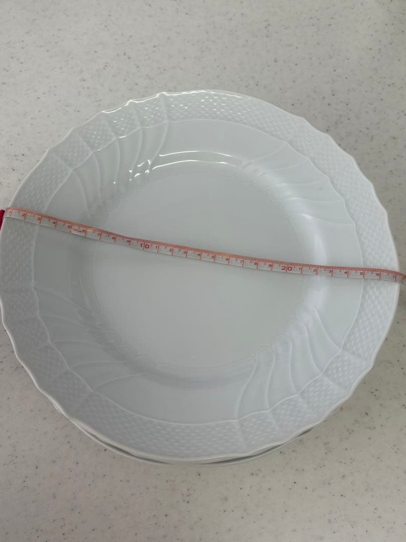 Richard Ginori リチャードジノリ ホワイト丸皿 26cm 6枚