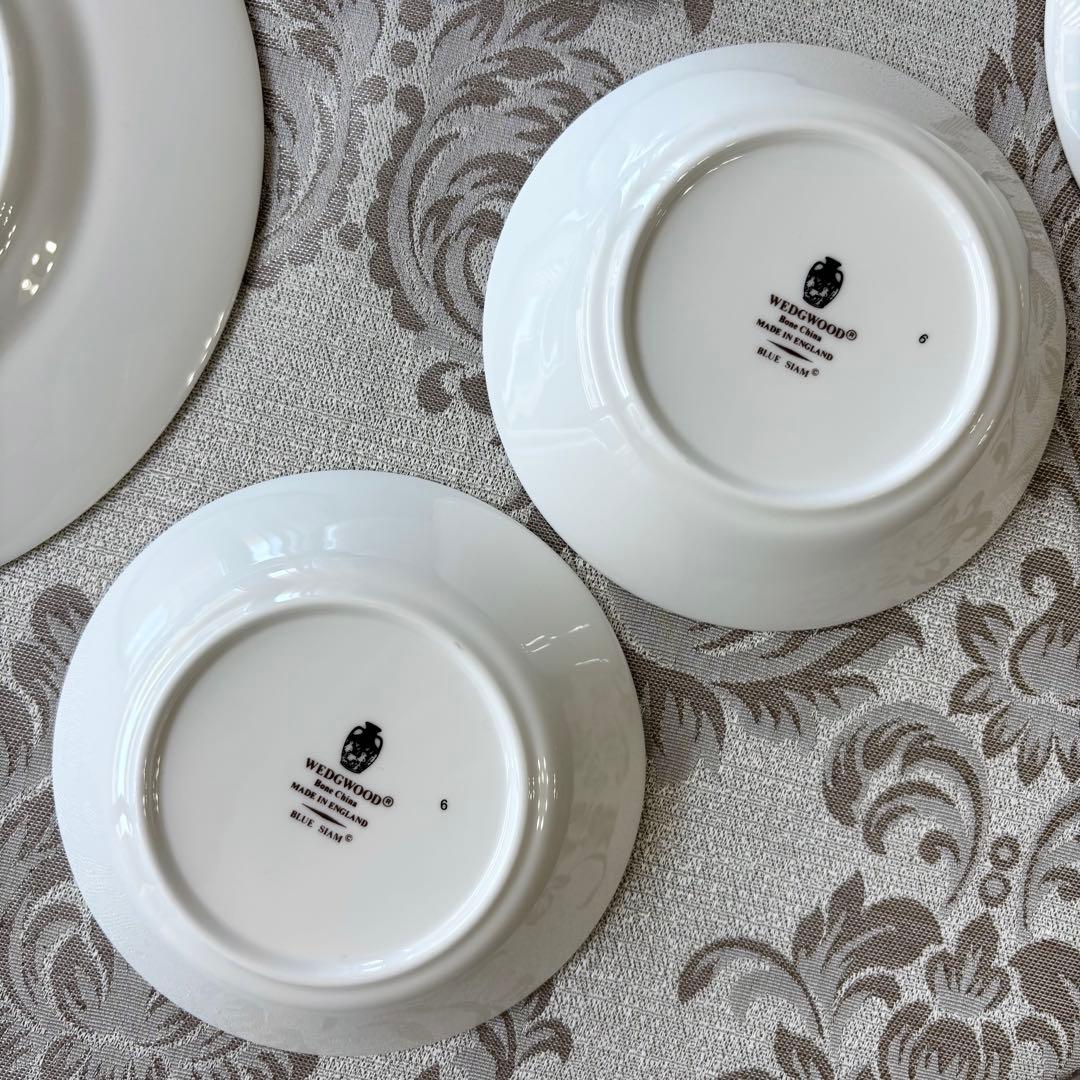 美品❤️ウェッジウッド❤️ブルーサイアム❤️カップ＆ソーサー他　カルテット　2セット