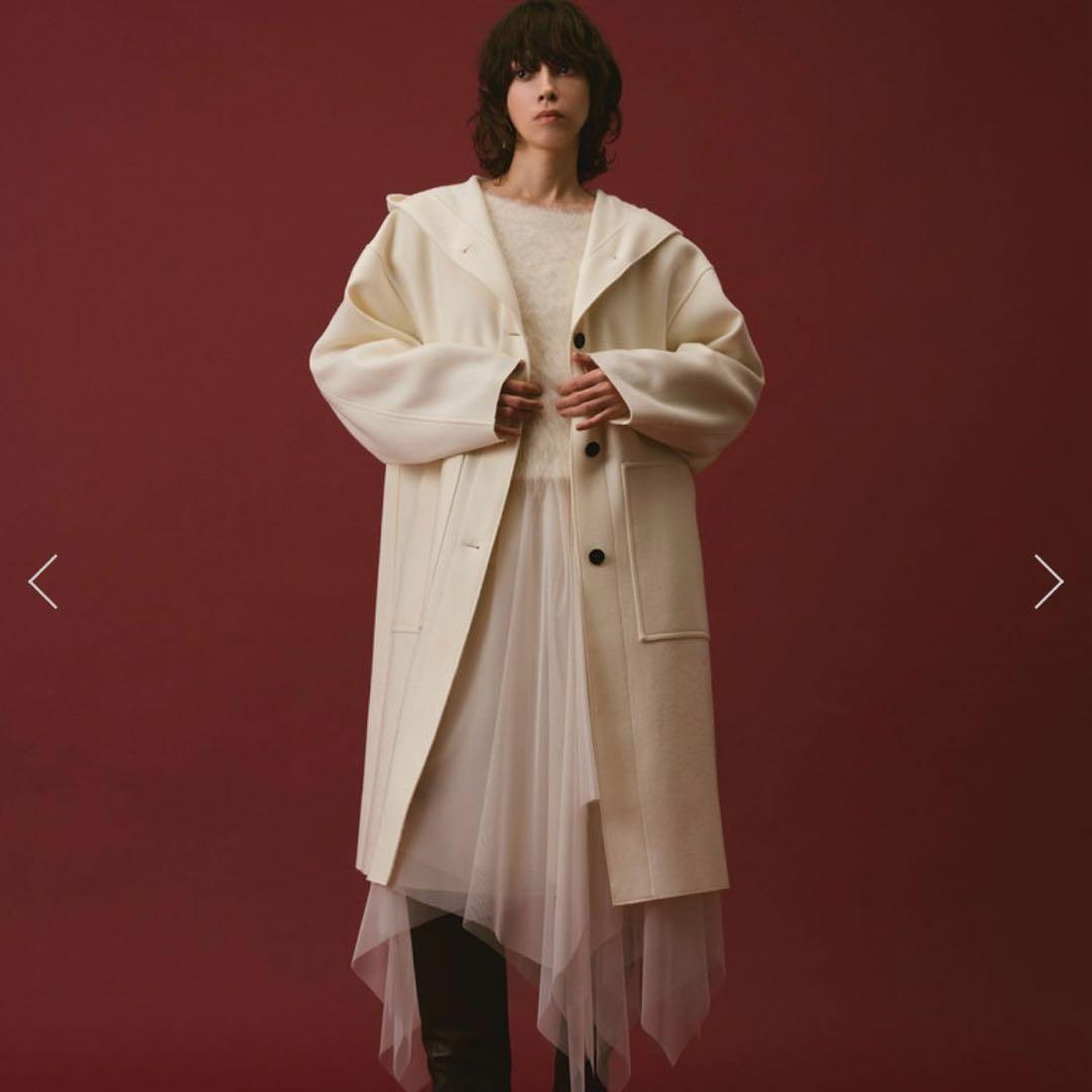 アルアバイル　圧縮メルトンフーディーコート