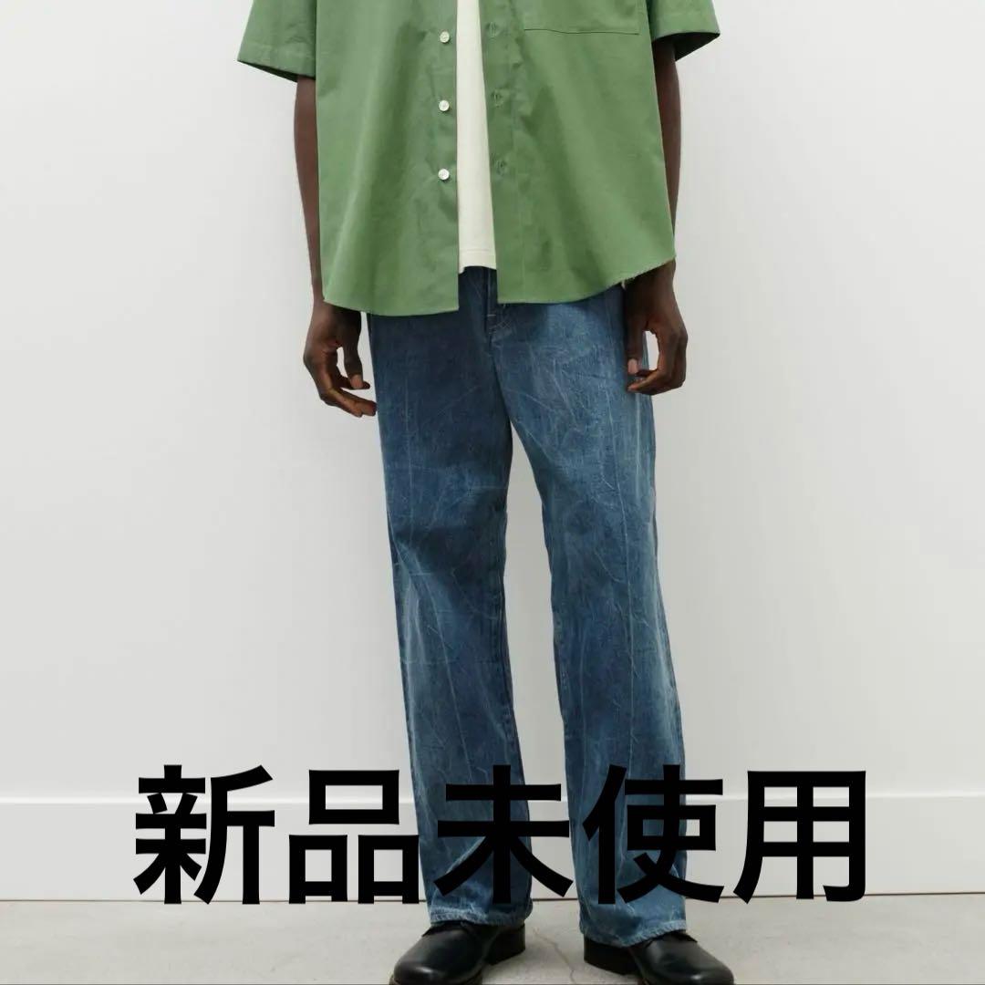 名品　Auralee SELVEDGE FADED DENIM PANTS