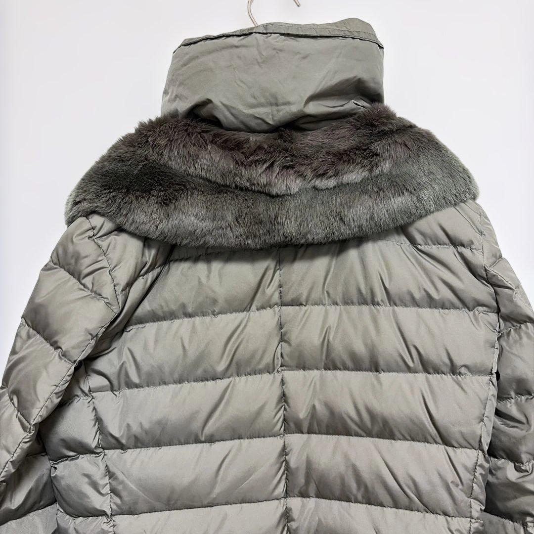 ユナイテッドアローズ ダウン コート レッキスラビット ファー 上質 高級 38