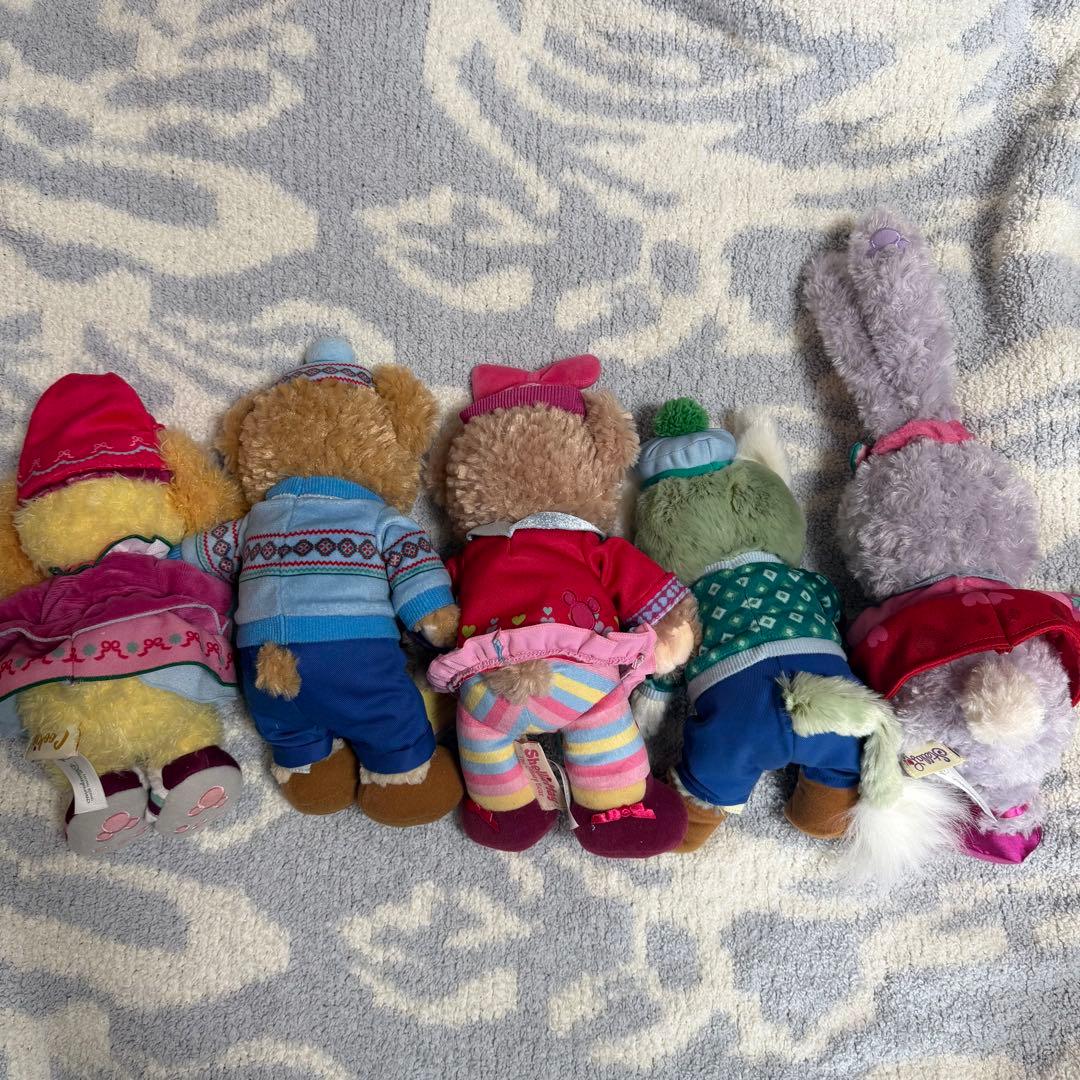 香港ディズニー　ぬいぐるみSSセット