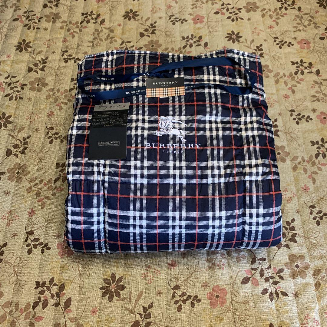 Burberry バーバリー　ダウンケット　ダウン　肌掛け布団　レア