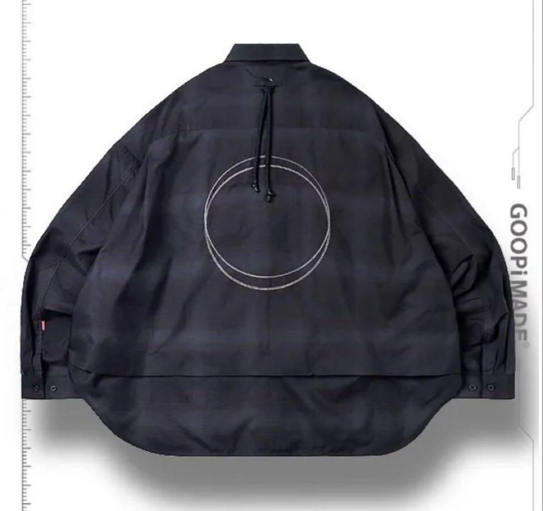 トップス GOOPiMADE 2-Layer Oversized Shirt GSR-01