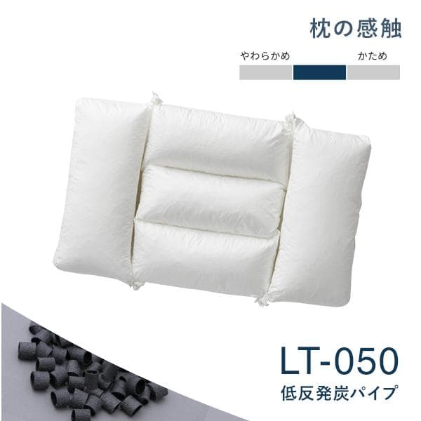 【新品】LOFTY 快眠枕 LT-050 サイズ4［4号］／低反発炭パイプ
