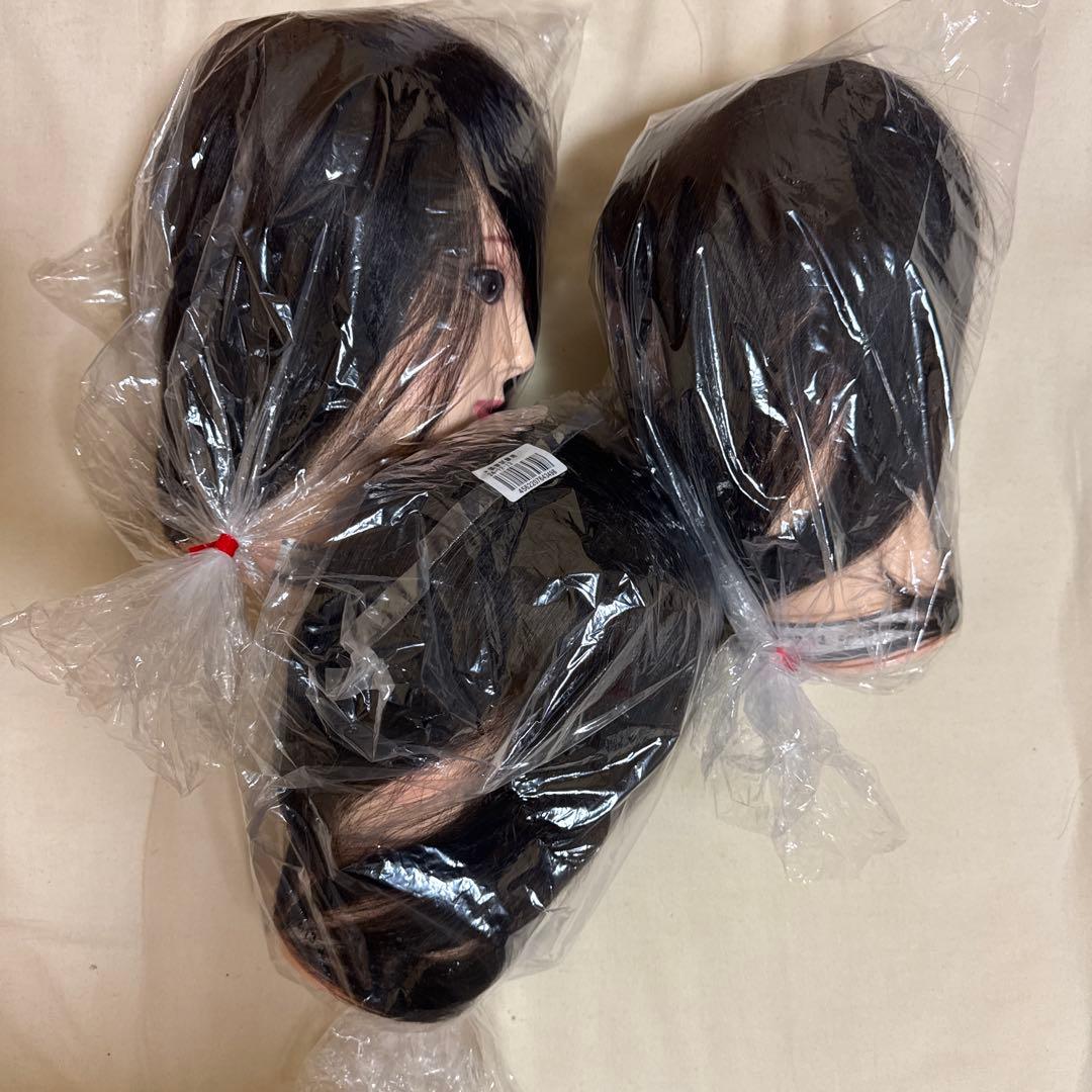 【即発送】 美容師国家試験 カットウィッグ 新品 3体 まとめ