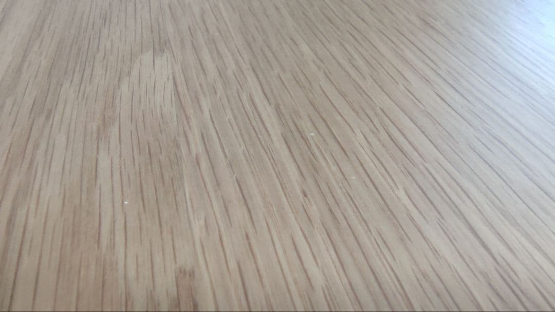 【美品】ウニコ　LENKI(レンキ)　ラウンドテーブル Φ800　ナチュラル