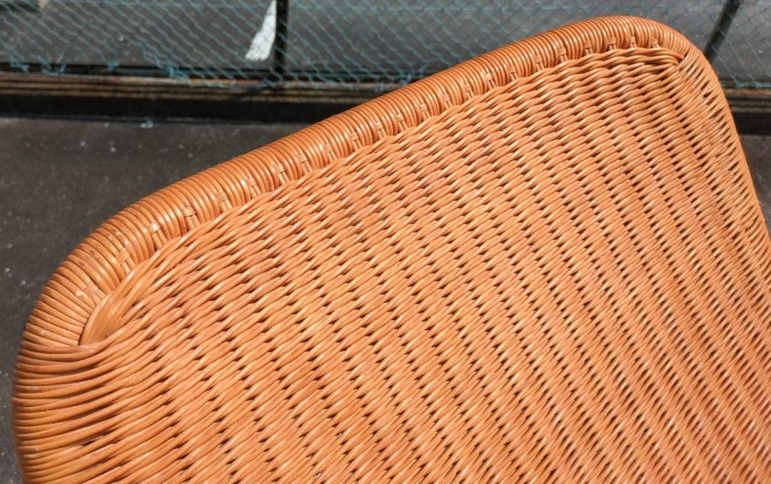 〈たのめる便・現状渡し〉ヤマカワラタン レストチェア CL-752