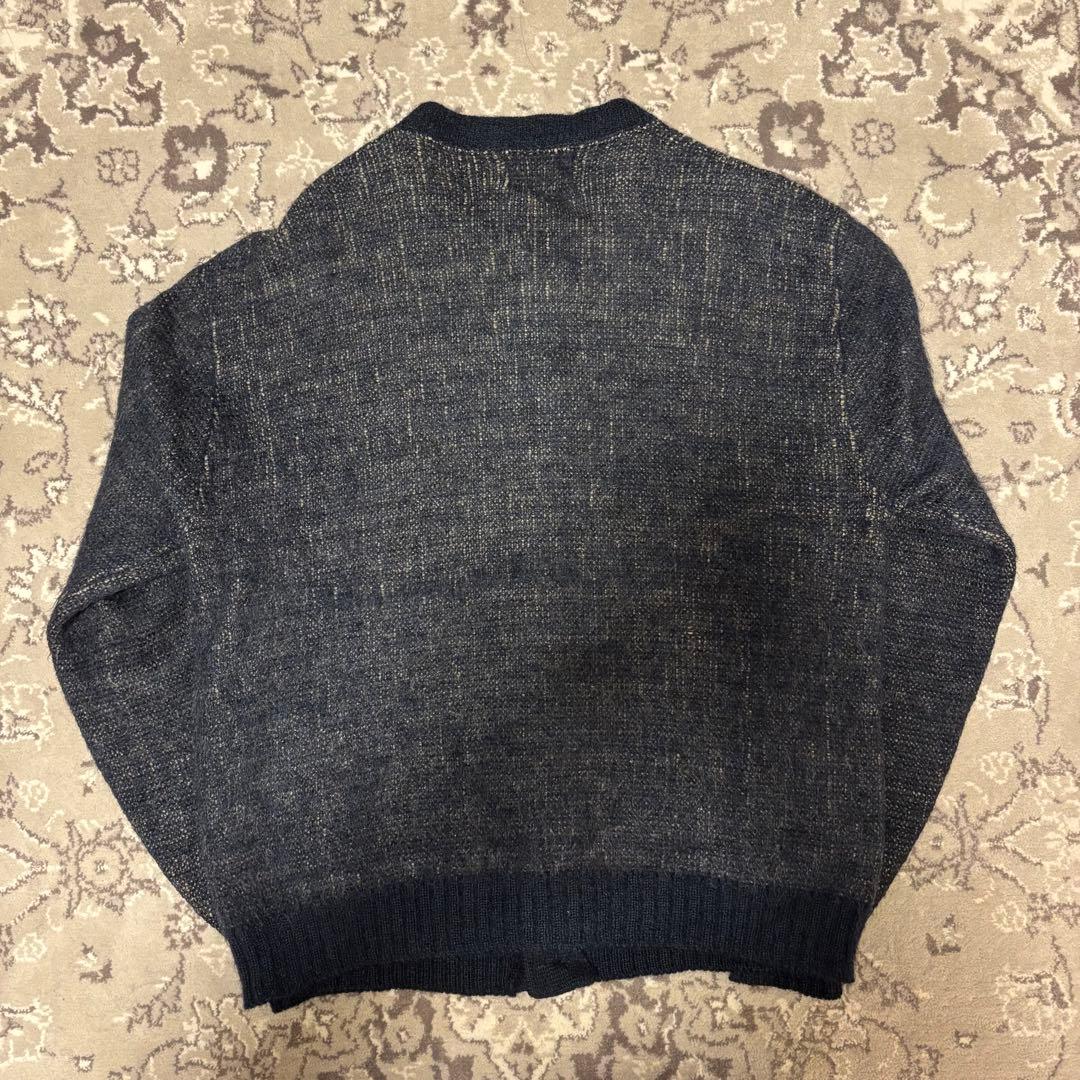 tyms projectさん専用　60s アーガイル モヘアカーディガン