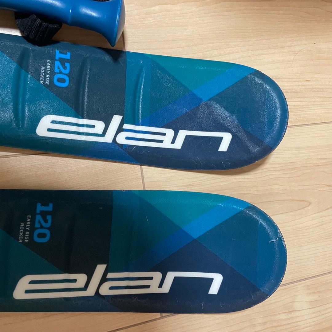 Elan u-flex スキーセット　120㎝