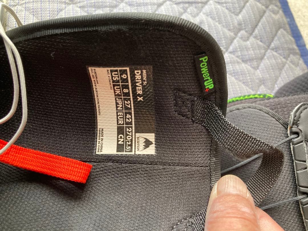 バートン　ドライバーX スノーボードブーツ ブラック