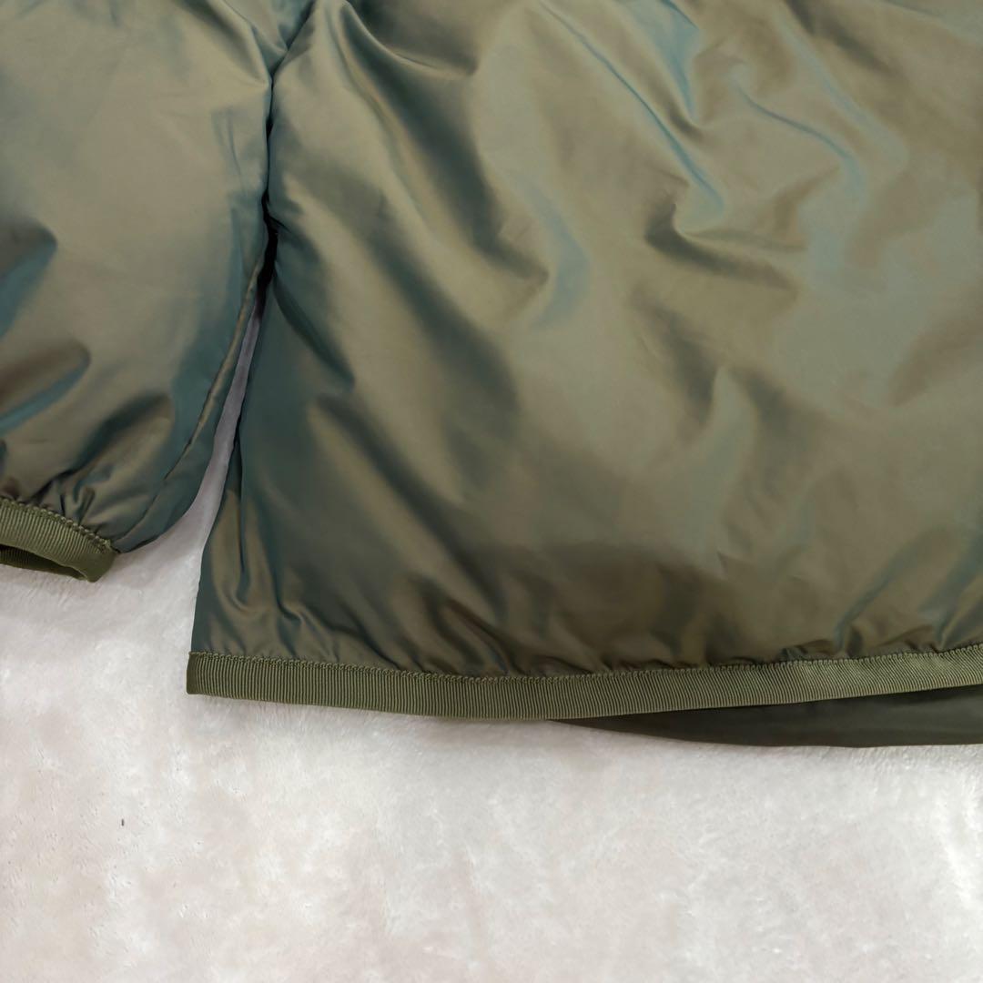 【未使用級】ボーダーズアットバルコニー　ダウンジャケット　カーキ