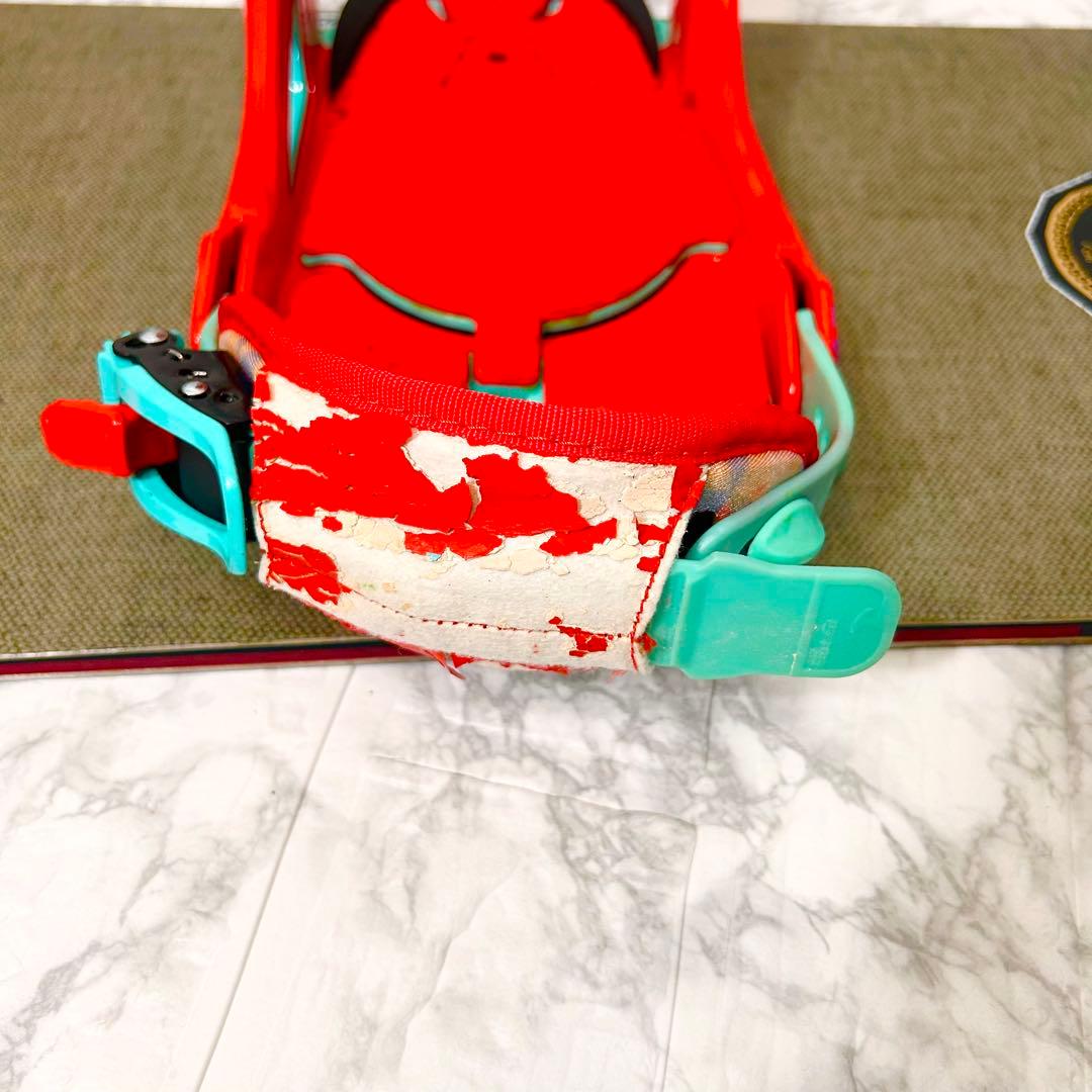 【2点セット】SALOMON POWDER SNEKE 156 ＆ FLOW