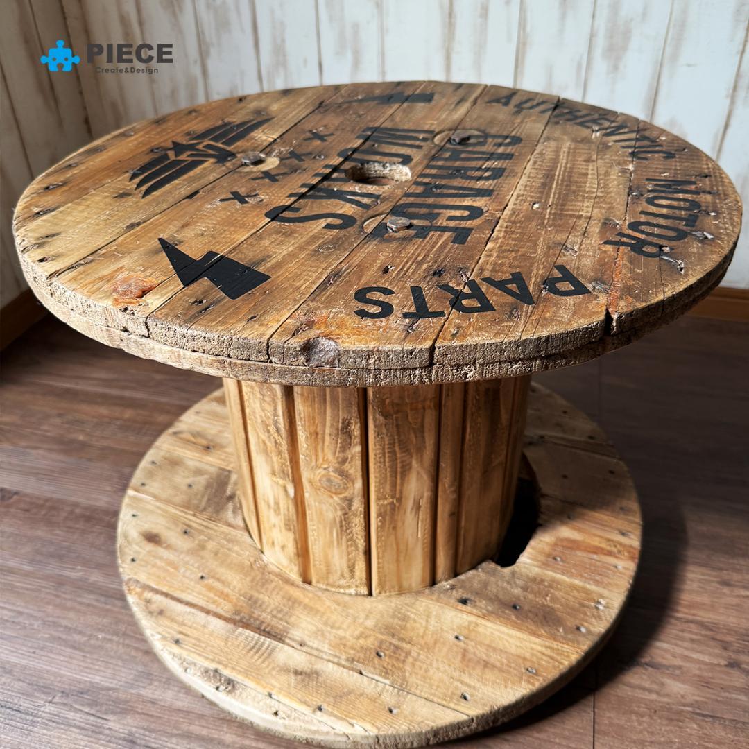 テーブル インダストリアル ケーブル ドラム アメリカン GW-A【受注製作】