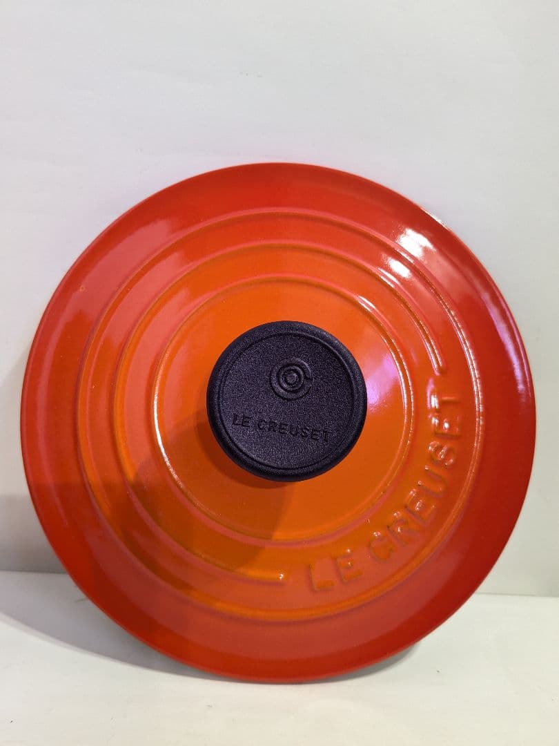 ル・クルーゼ　ココット・ロンド　オレンジ　16cm