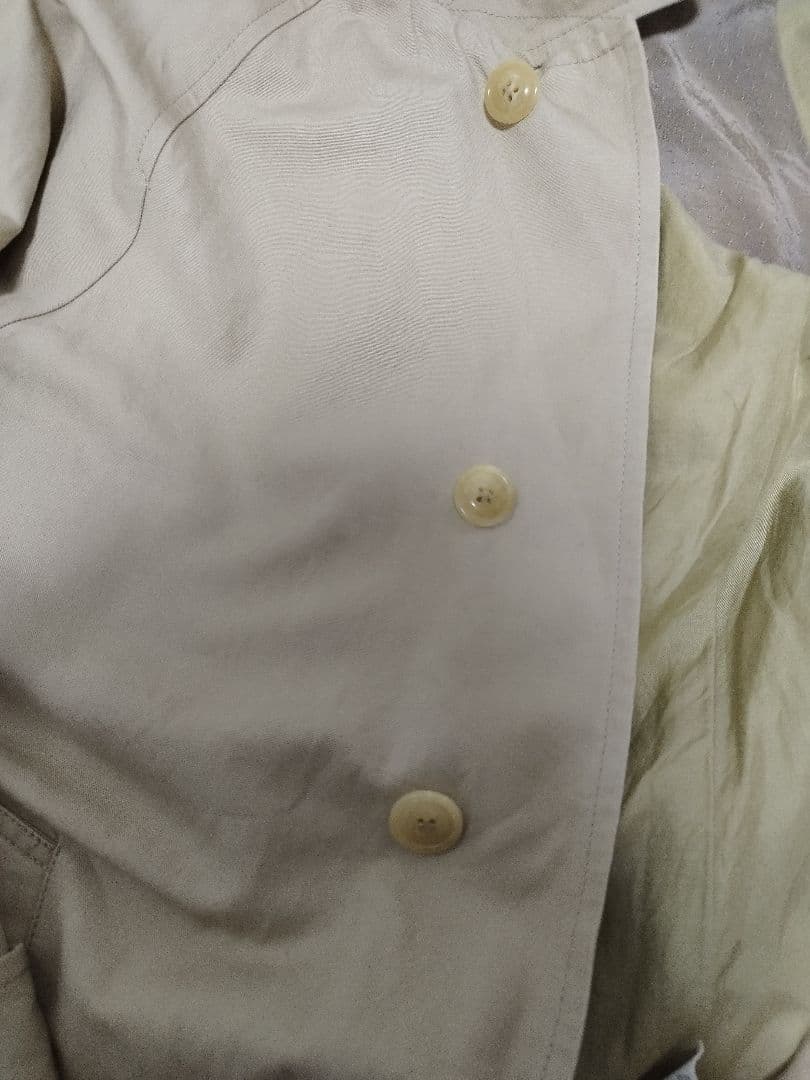 AURALEE ベージュ ステンカラーコート