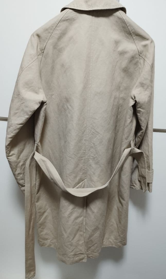 AURALEE ベージュ ステンカラーコート