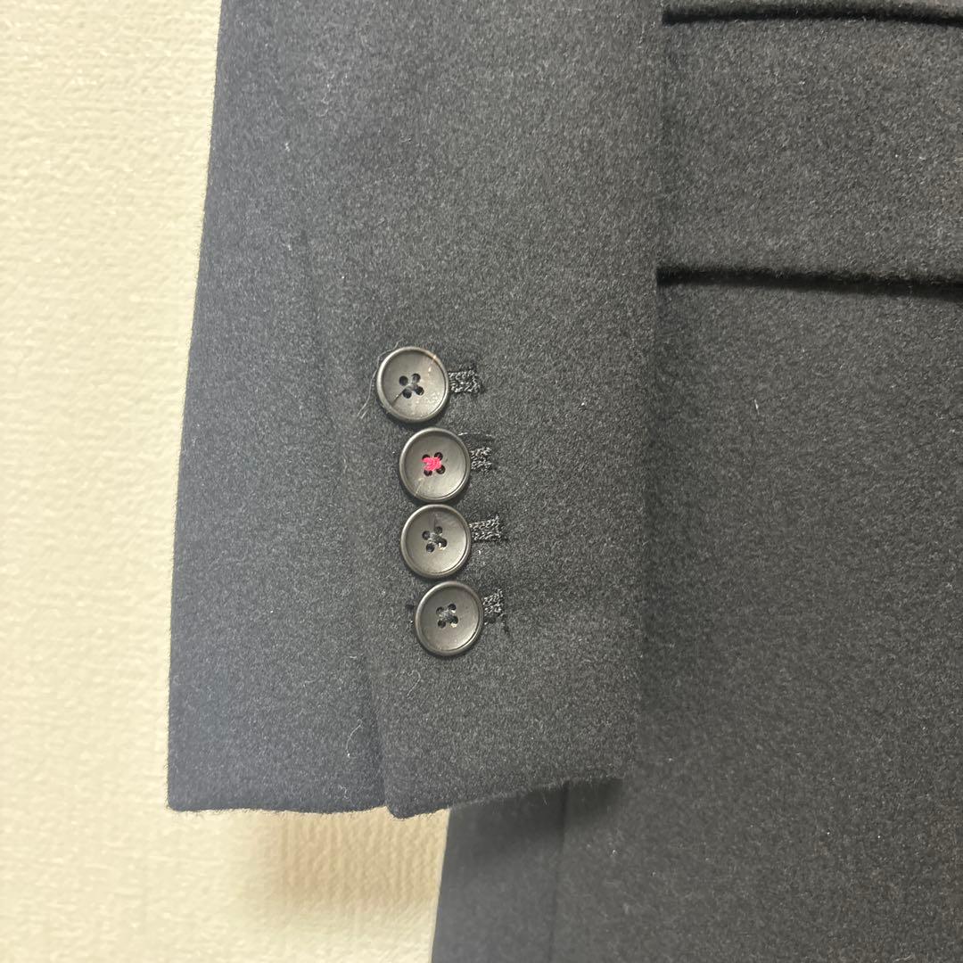 ポールスミス ブラック チェスターコート　サイズ38