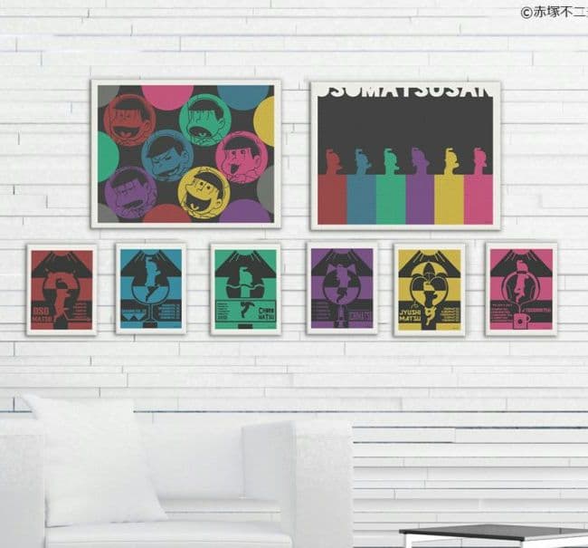 おそ松さん　osomatusan キャンバスアート　全6種セット