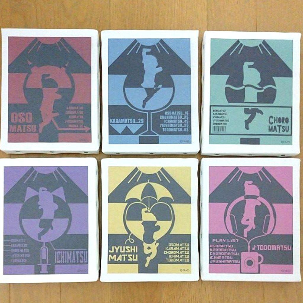 おそ松さん　osomatusan キャンバスアート　全6種セット