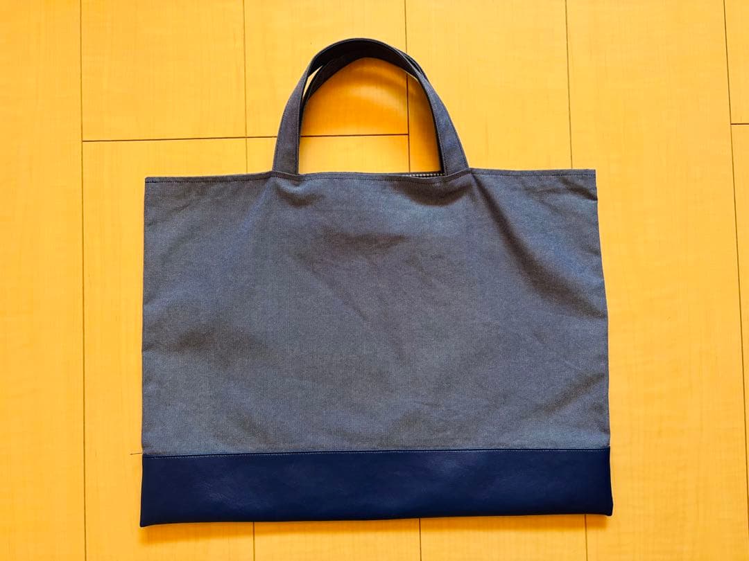 ファミリア✖️BEAMS 2021限定　 デニムバッグ　レッスンバッグ