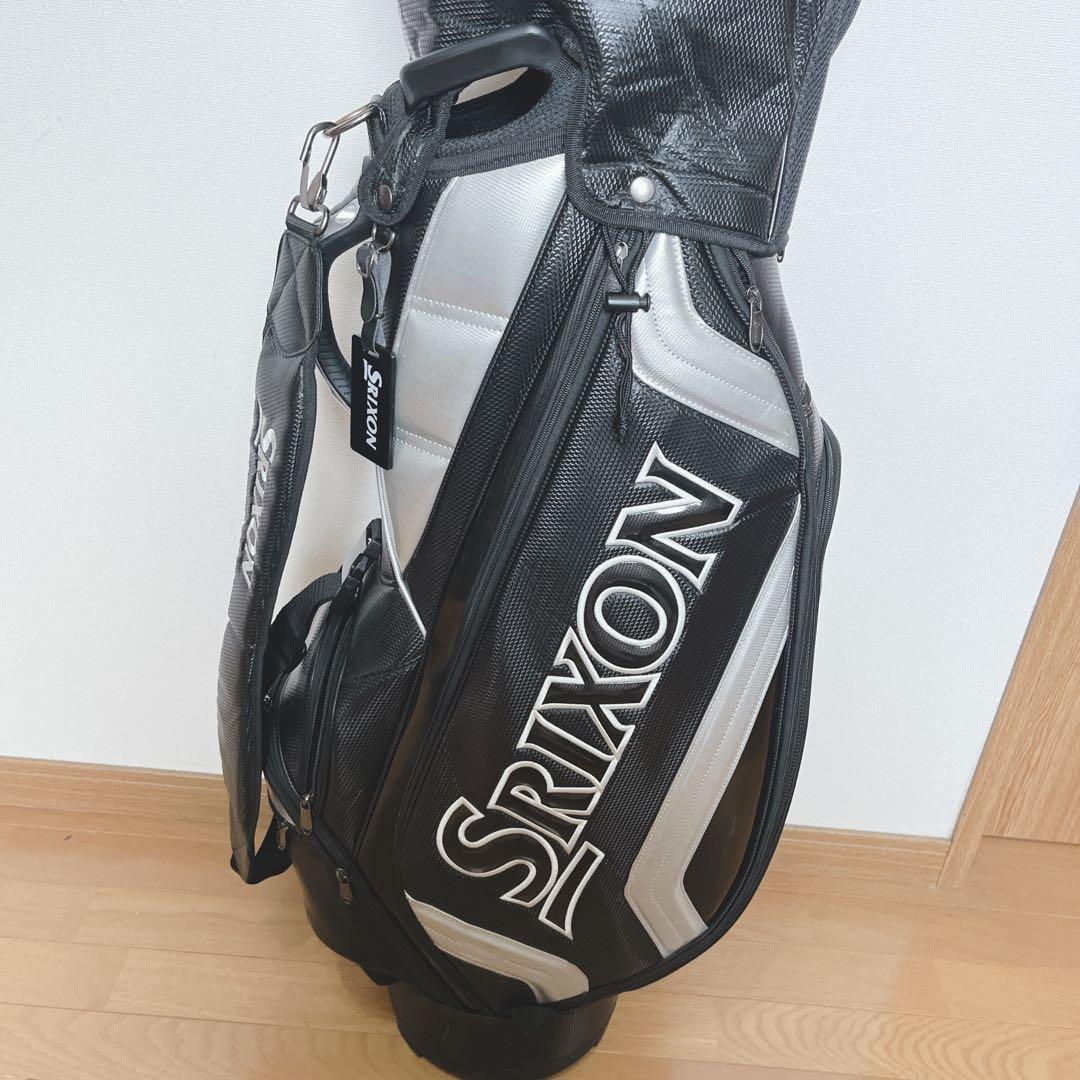 K191 SRIXON スリクソン キャディバッグ ブラックシルバー