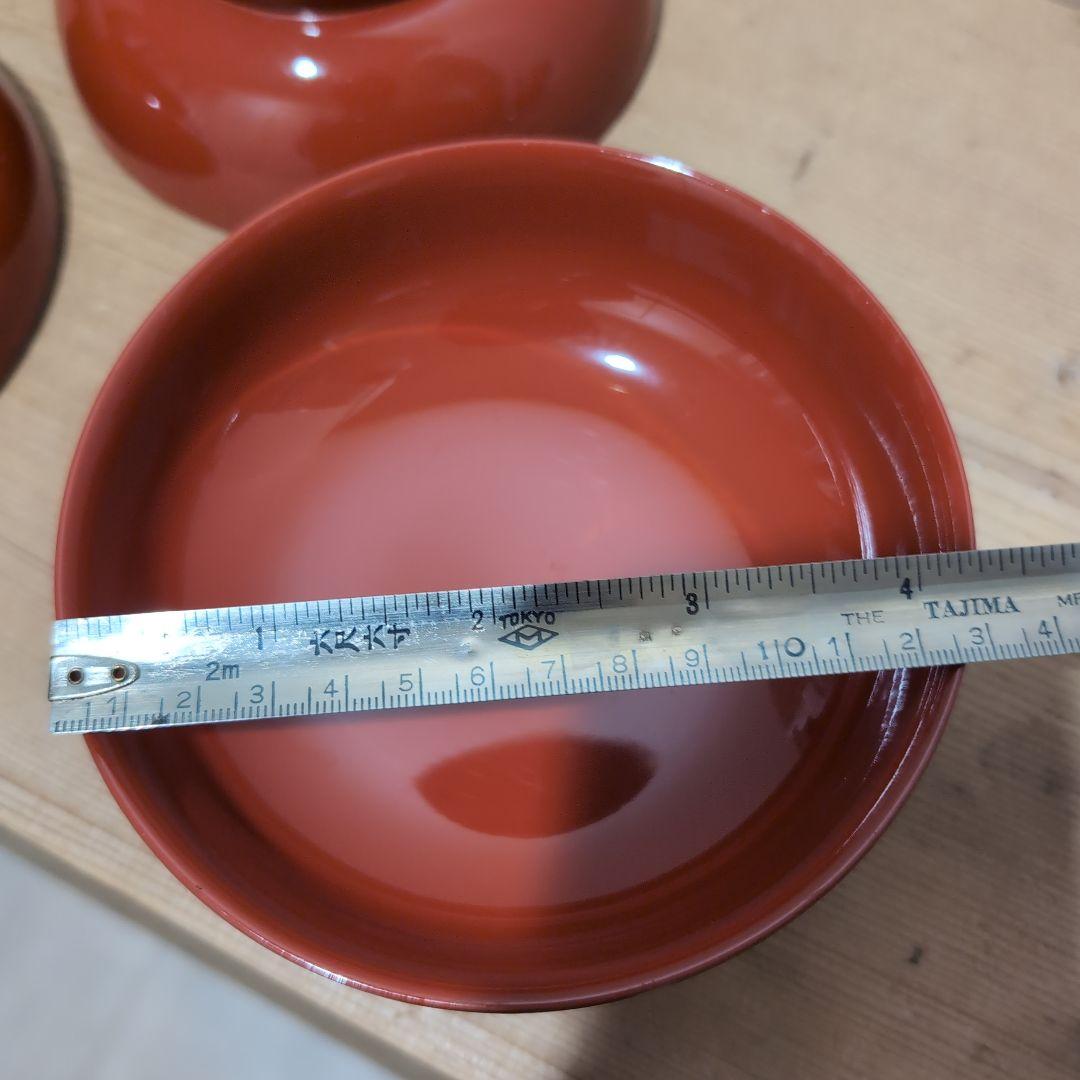 浄法寺塗　椿碗　3枚セット