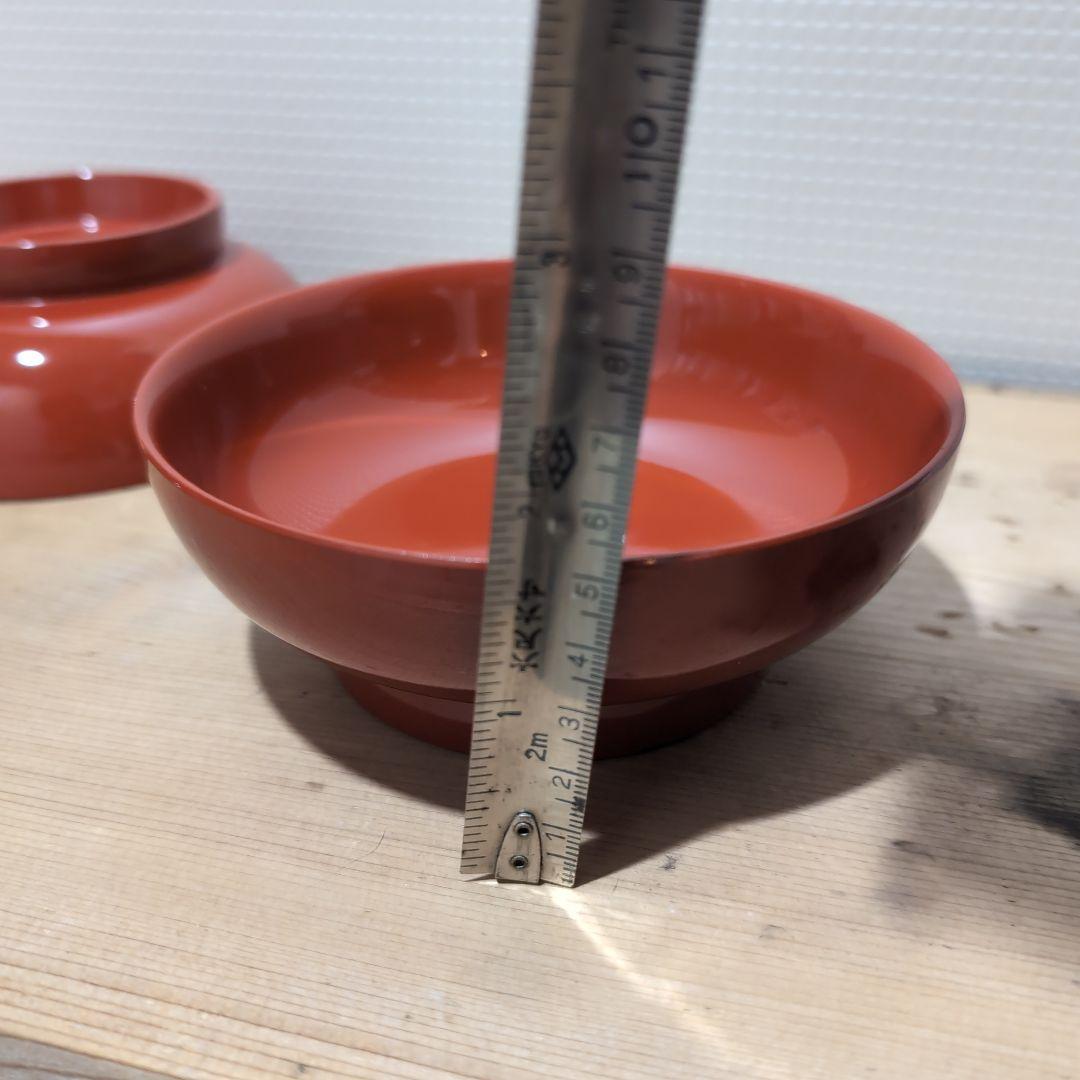 浄法寺塗　椿碗　3枚セット