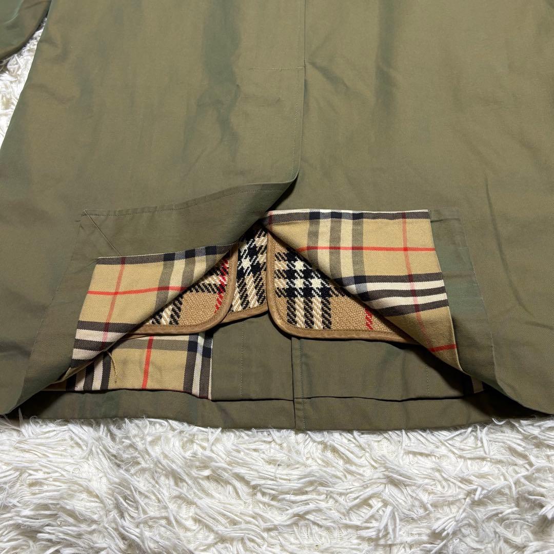 Burberrys ステンカラーコート 玉蟲色 サイズ 42 ライナー付き