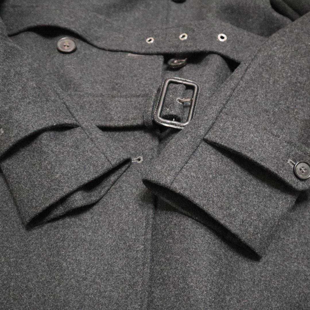 未使用級 現行 マッキントッシュ トレンチコート 36 ロロピアーナ グレー