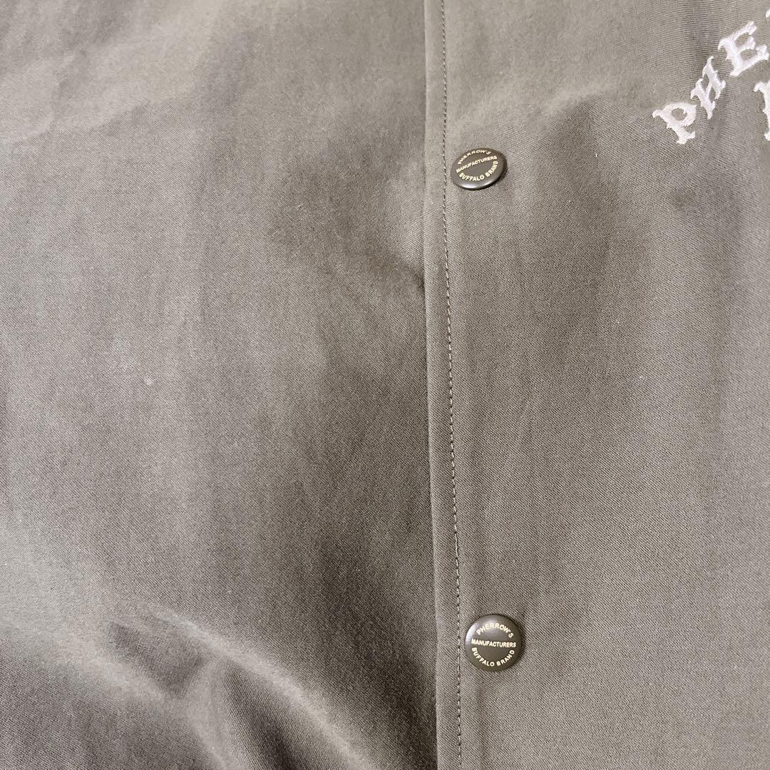 美品 Pherrow’s フェローズ コーチジャケット 38 日本製 バック刺繍