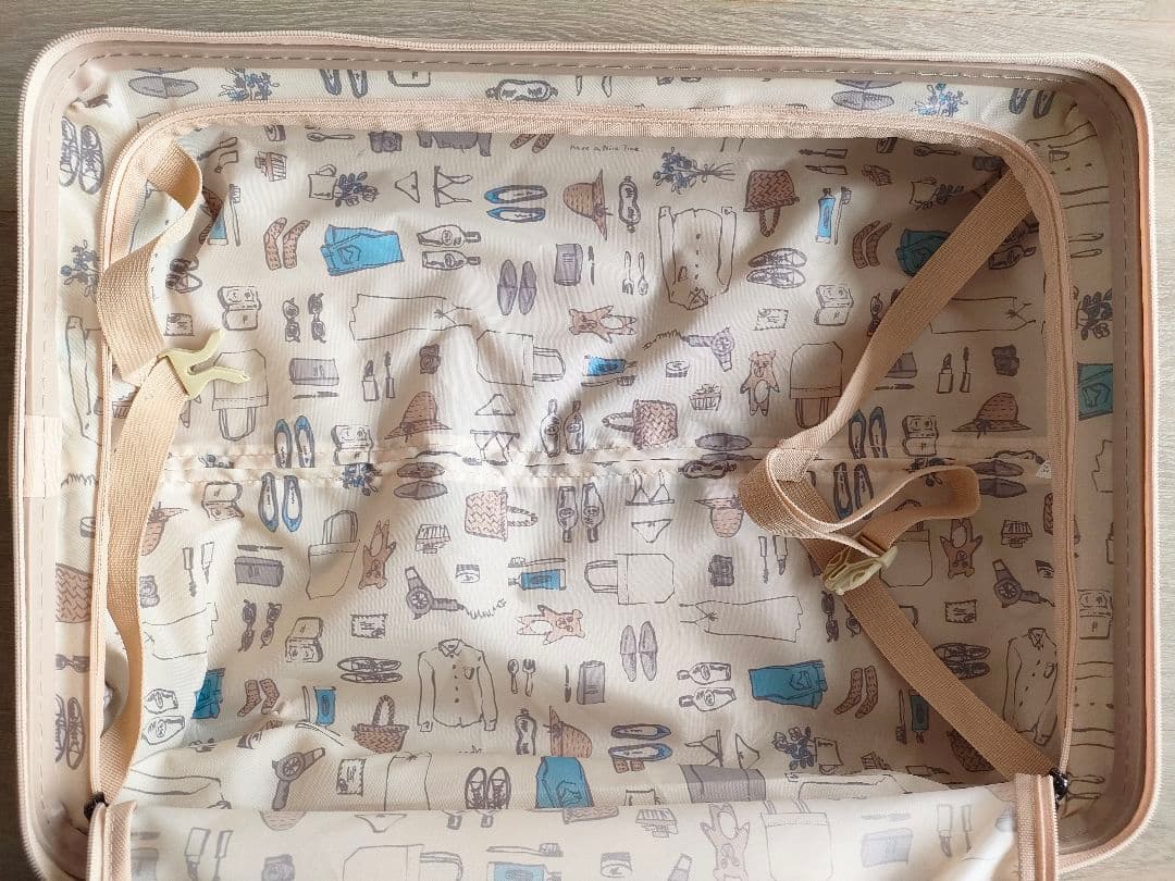 【HaNT】【ハント】 マイン 05748 スーツケース 47L ダリアベージュ