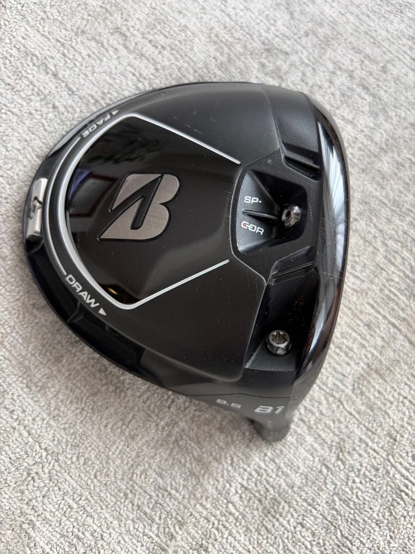 Bridgestone B1 9.5 ドライバー　ヘッド／ヘッドカバー