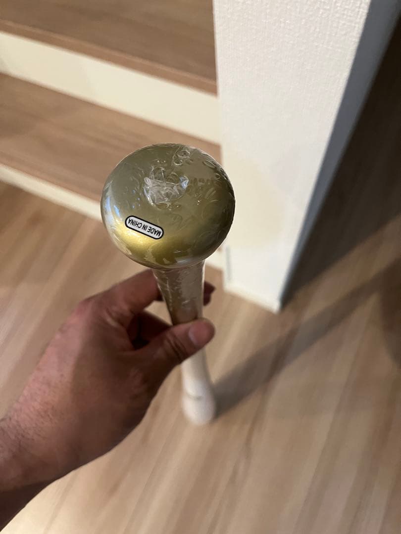 AIMクラシコ限定ホワイトゴールド竹バット84cm890gミドルバランス